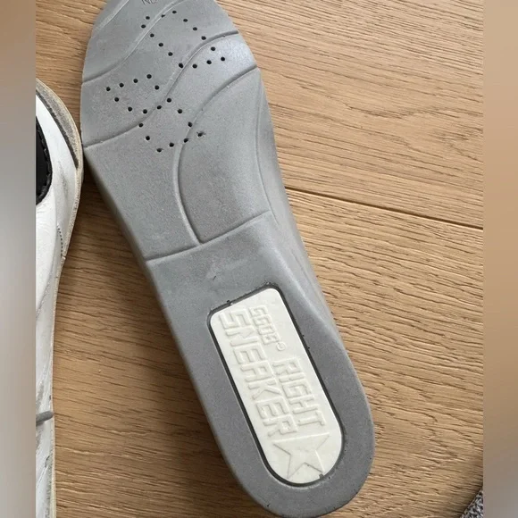 GOLDEN GOOSE Superstar Mixed Leather Sneakers Size 36 - Picture 10 of 11